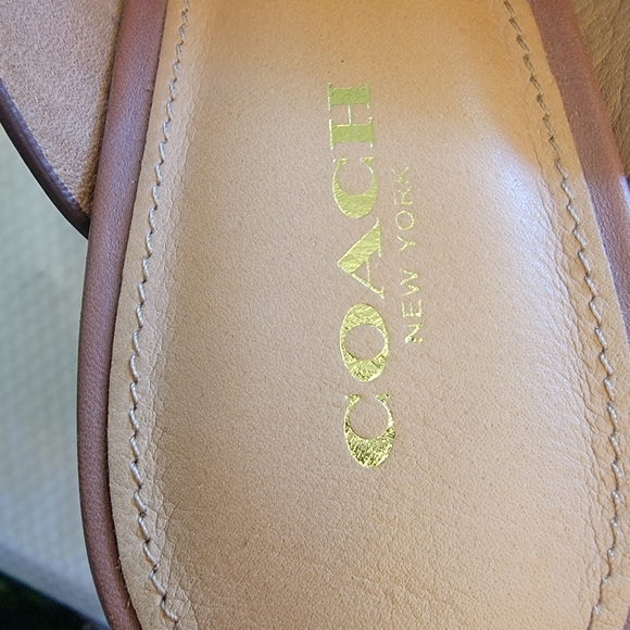 Coach Wedges #wedges #coach #brown - Picture 6 of 7